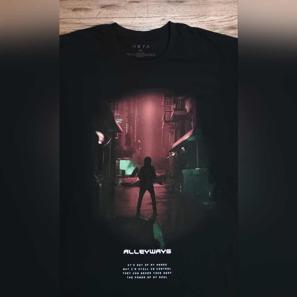 Dr Disrespectful Alleyways Meta t-shirt NEW video game Lamborghini